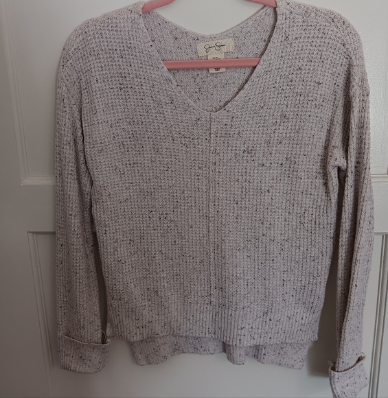 Jessica Simpson Waffle Sweater - Picture 1 of 3